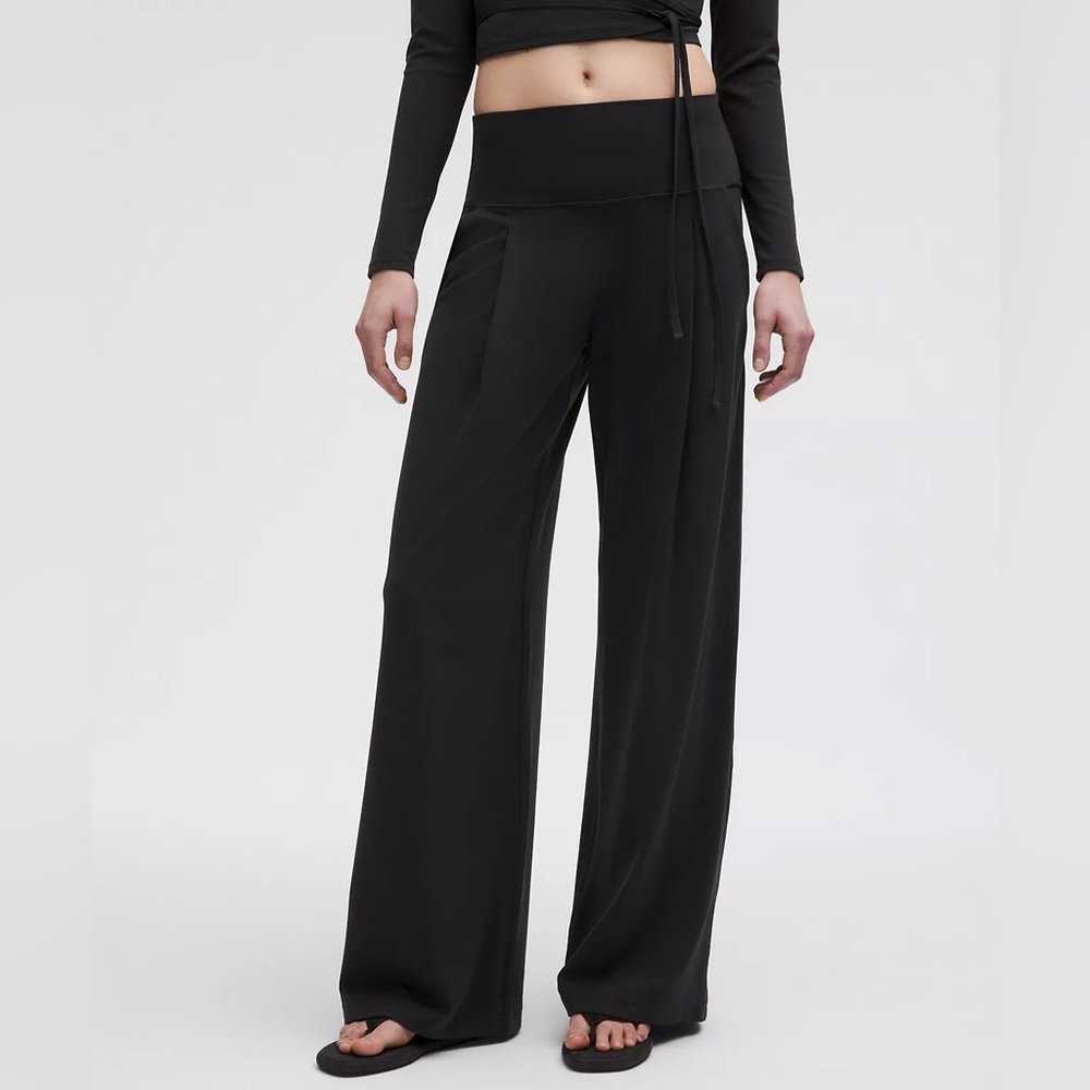 lululemon Black Wide-Leg Pants
